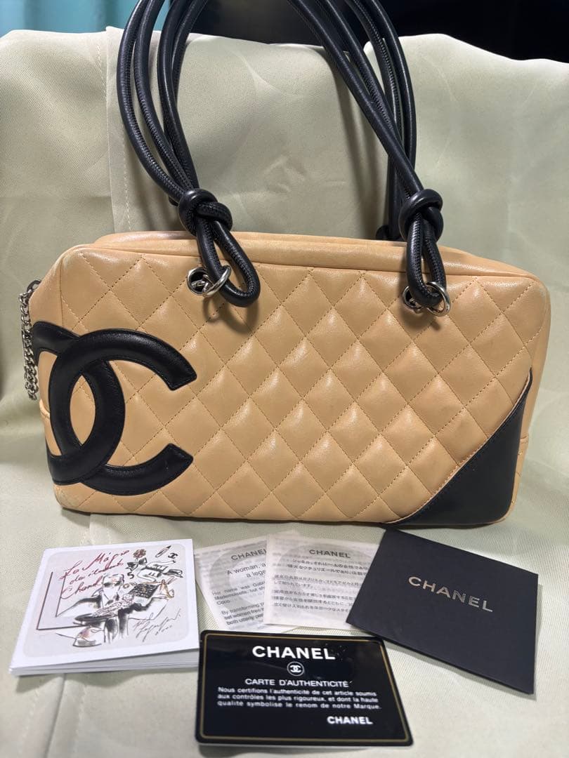CHANEL シャネルカンボンラインボウリングバッグ 楽天市場】【バッグ】CHANEL シャネル カンボンライン ボウリング