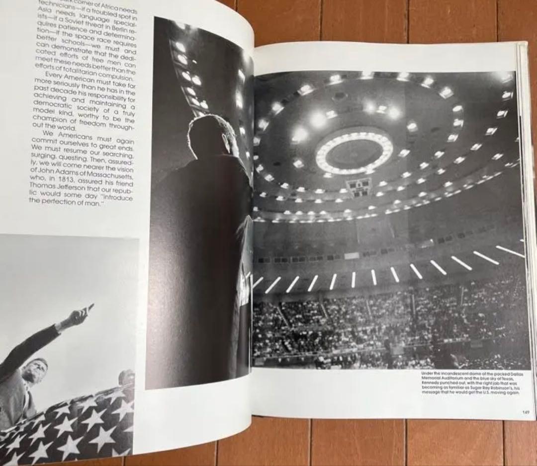 洋書ハードカバー LIFE Kennedy レアシングルレコード付き 洋書ハード