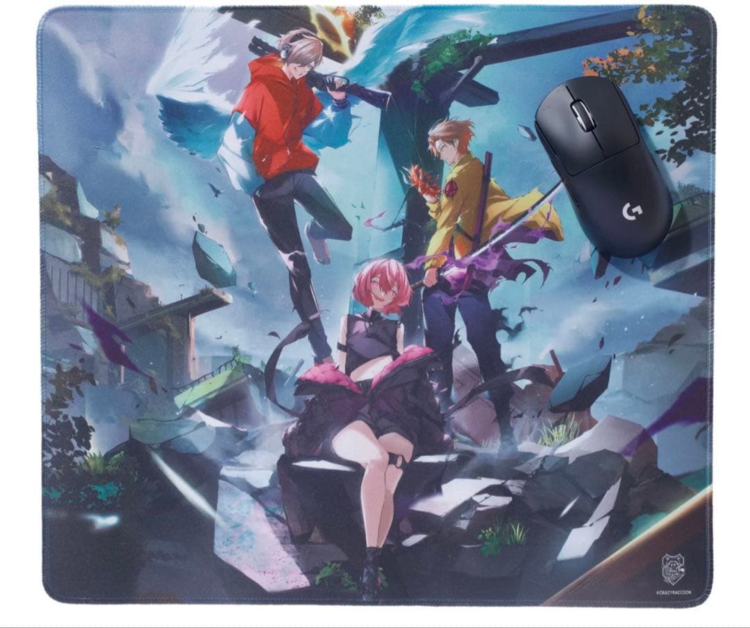 新品・未使用】大妖怪マウスパッド crazy raccoon - メルカリ