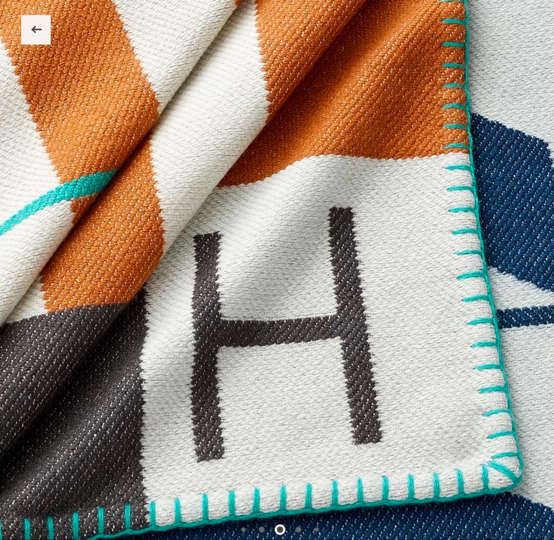 Hermes エルメス プレード 《アヴァロン・Hクラブ》 新品 カシミア