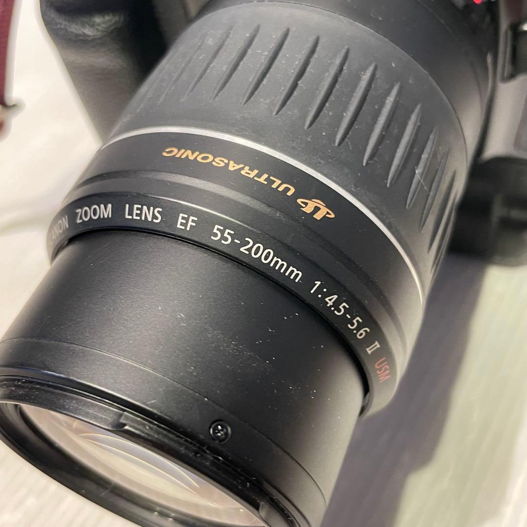 【Canon/キャノン】一眼レフ　55-200mm f/4.5-5.6 II
