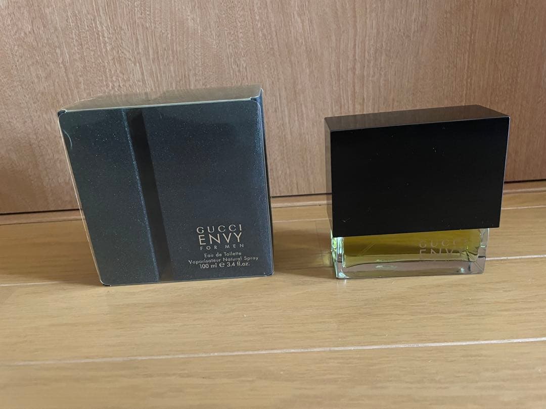 極稀少・廃盤】グッチ エンヴィ フォーメン 100ml Scannon社 箱付