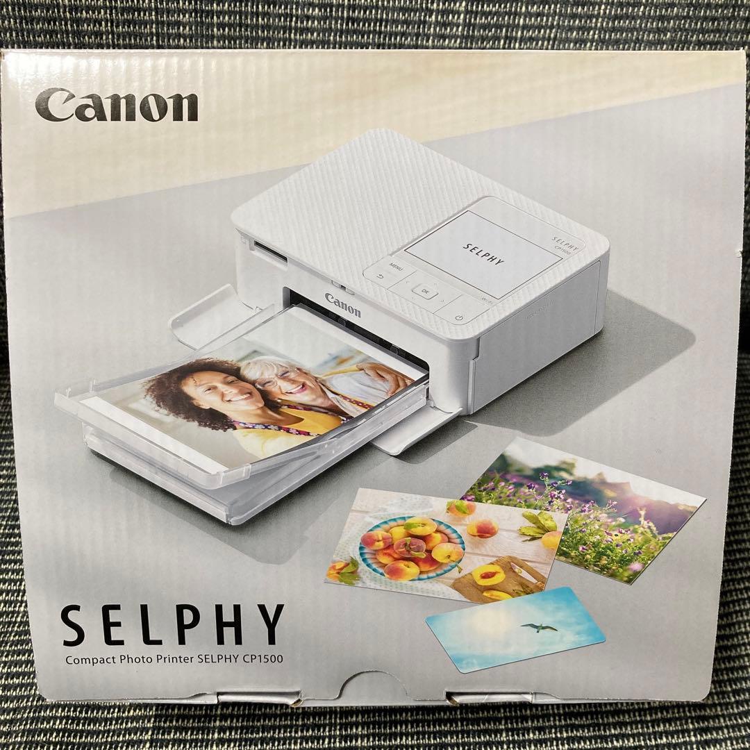Canon コンパクトフォトプリンター SELPHY CP1500(WH) Amazon.com : Canon SELPHY CP1500 Compact Photo Printer (Black