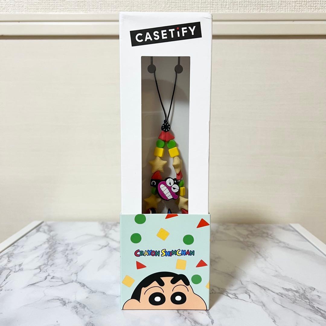 CASETiFYクレヨンしんちゃん スマホストラップ ケースティファイ CASETiFYクレヨンしんちゃん スマホストラップ ケースティファイ