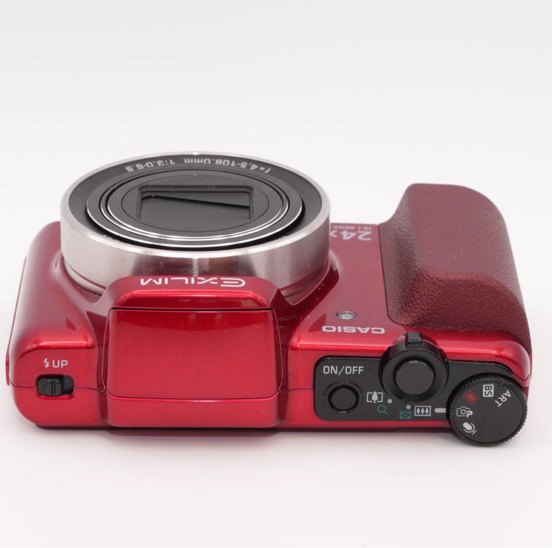 動作品】CASIO EXILIM EX-H60 デジカメ 赤 作例アリ