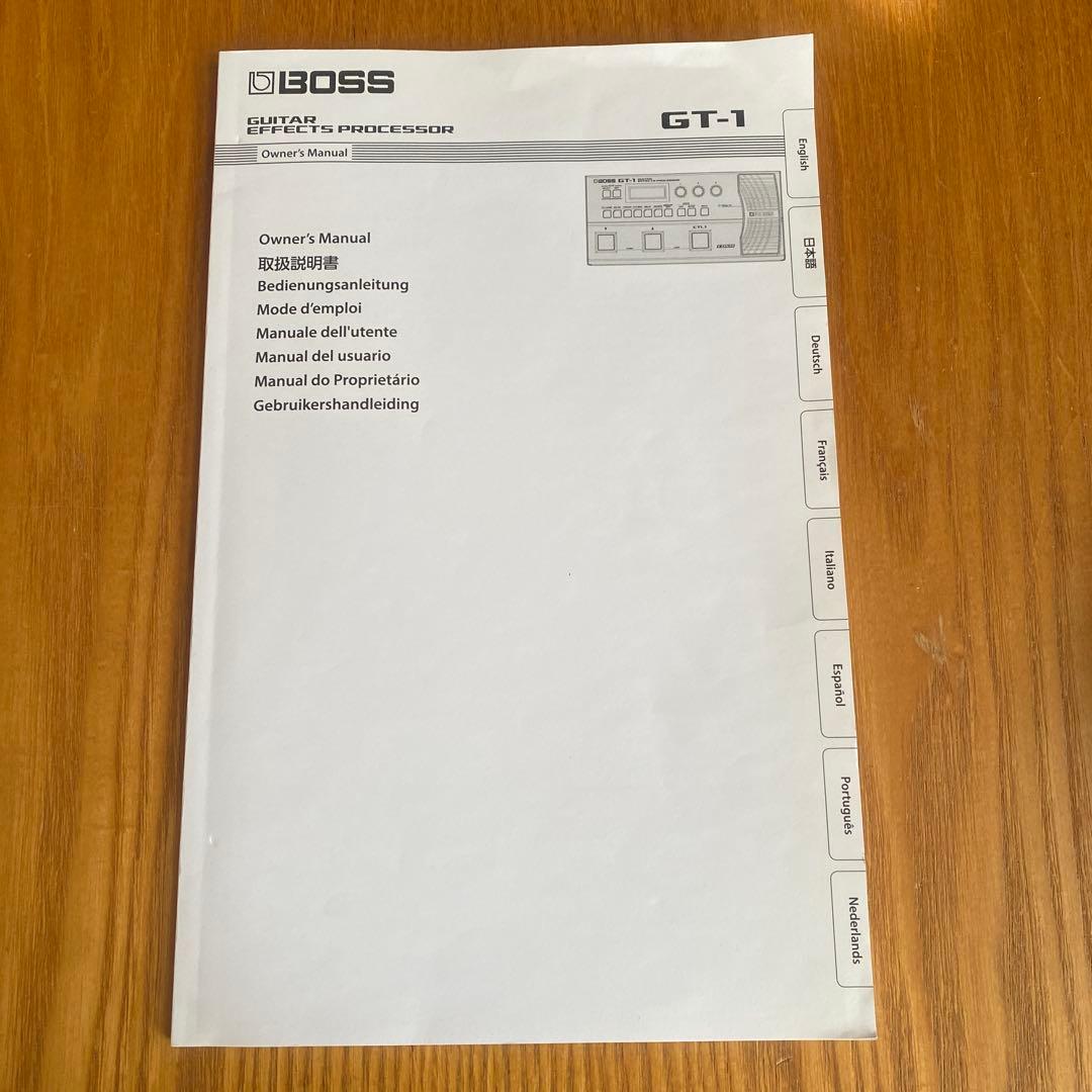 BOSS GT-1 寺内・三根モード搭載+ARTEC SE-7DBセット