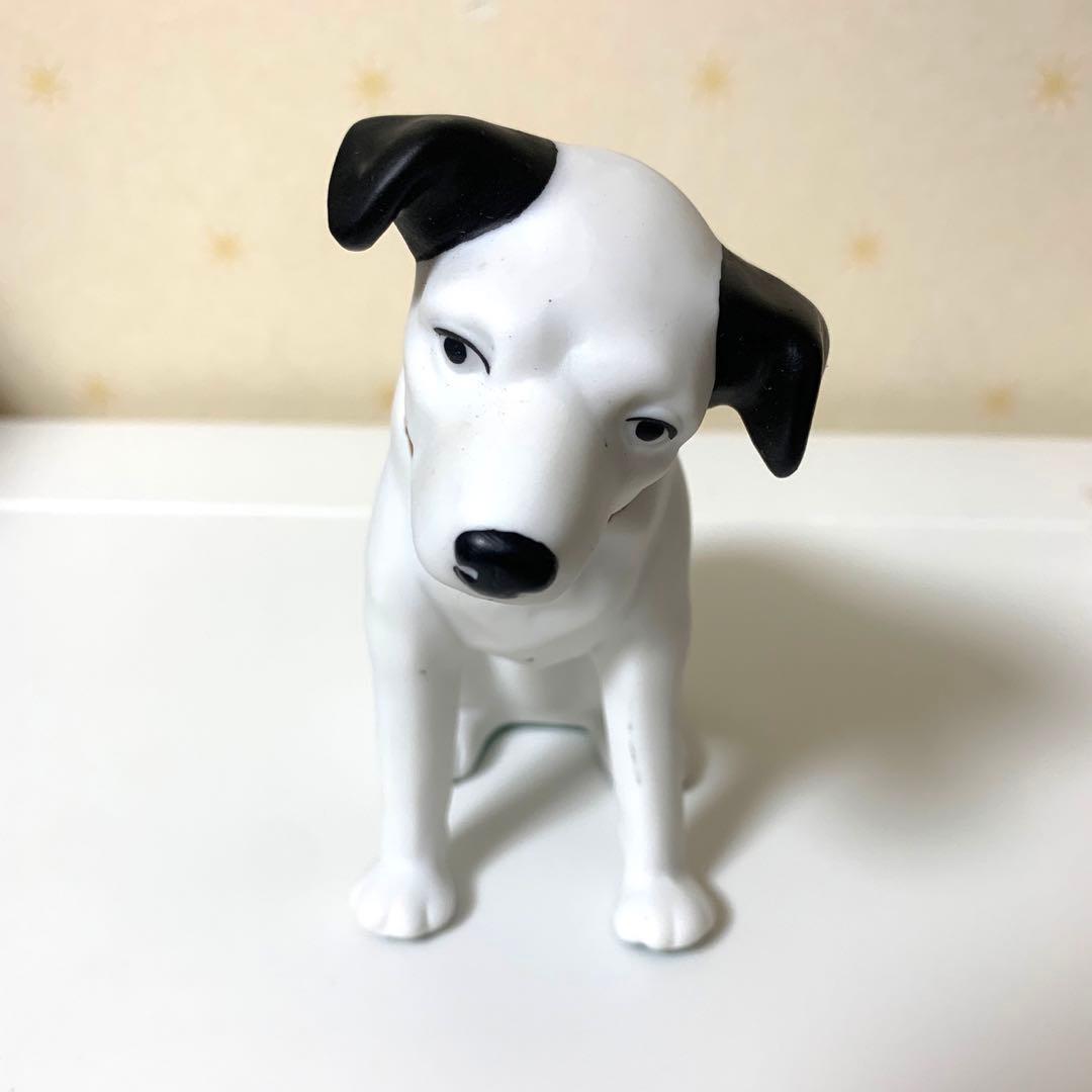希少】ビクター犬、ニッパー君、蓄音機、台座、3点セット 陶器製置物