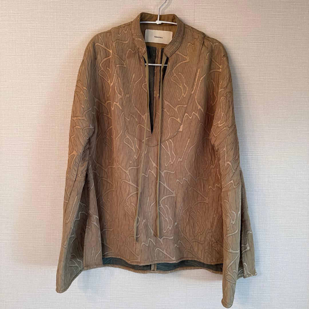 todayful ジャガード スキッパー プルオーバー 早い者勝ち - メルカリ