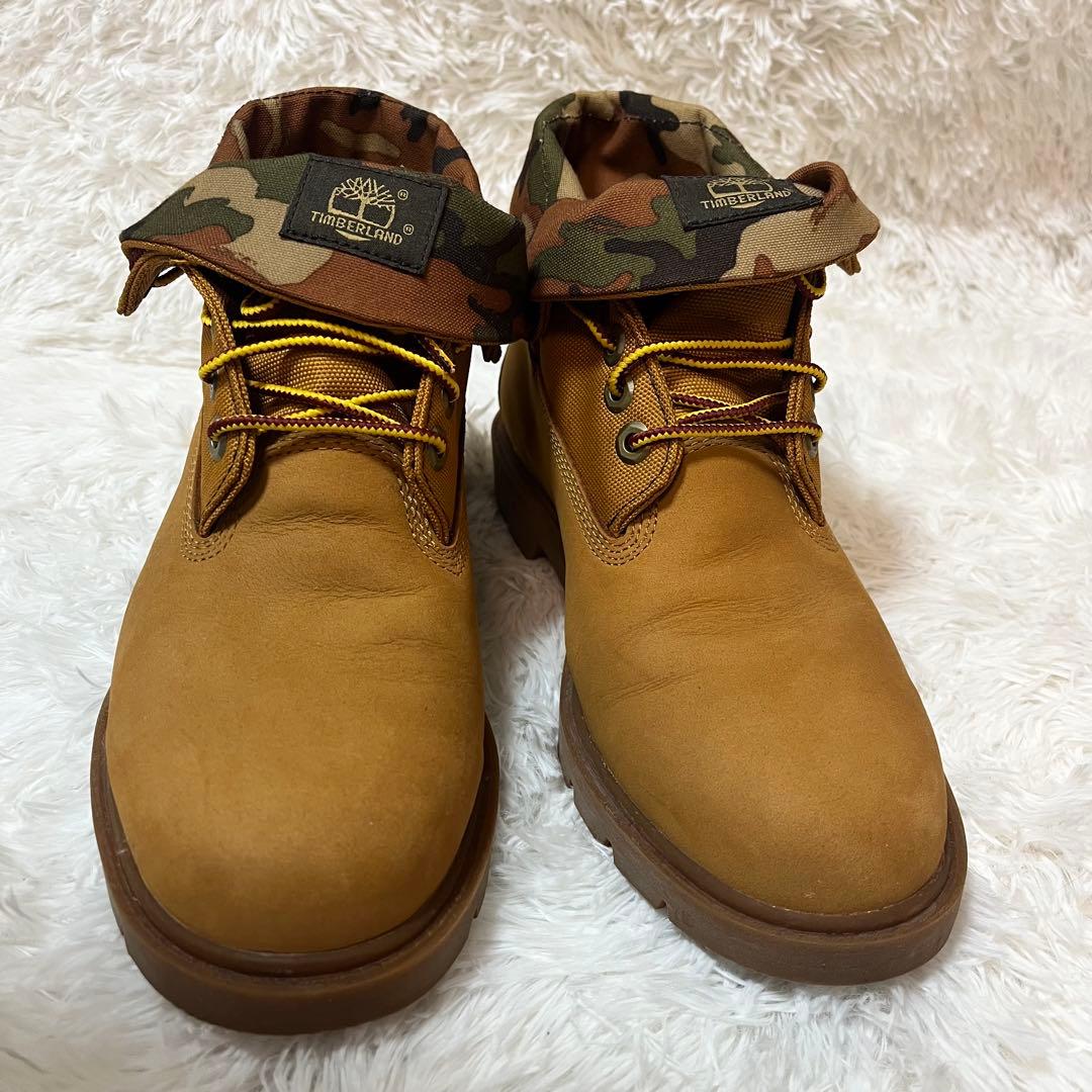 美品✨ ティンバーランド 2way 迷彩 カモフラ ワークブーツ 26cm