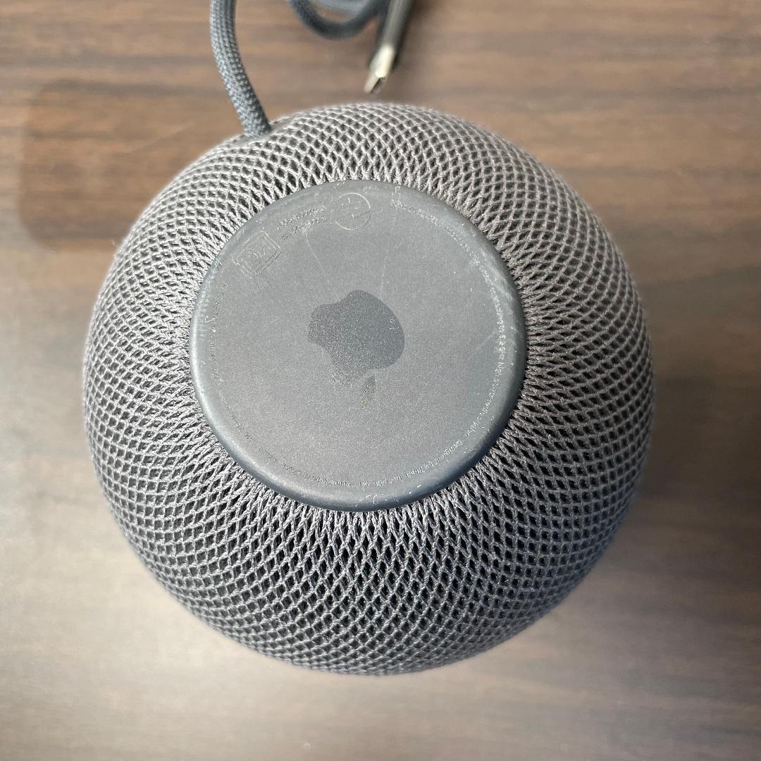 Apple HomePod mini スペースグレイ MY5G2J/A - メルカリ