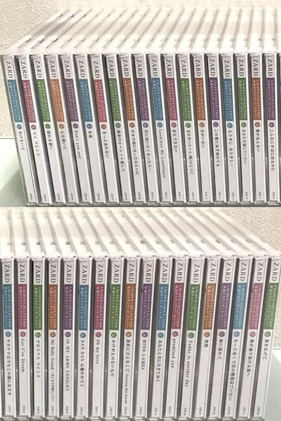 ★新品❤️大量❤️ZARD★CD&DVDコレクション★永遠のスタンダードナンバー 中古 2冊組『 ZARD CD&DVD COLLECTION : 永遠のスタンダード