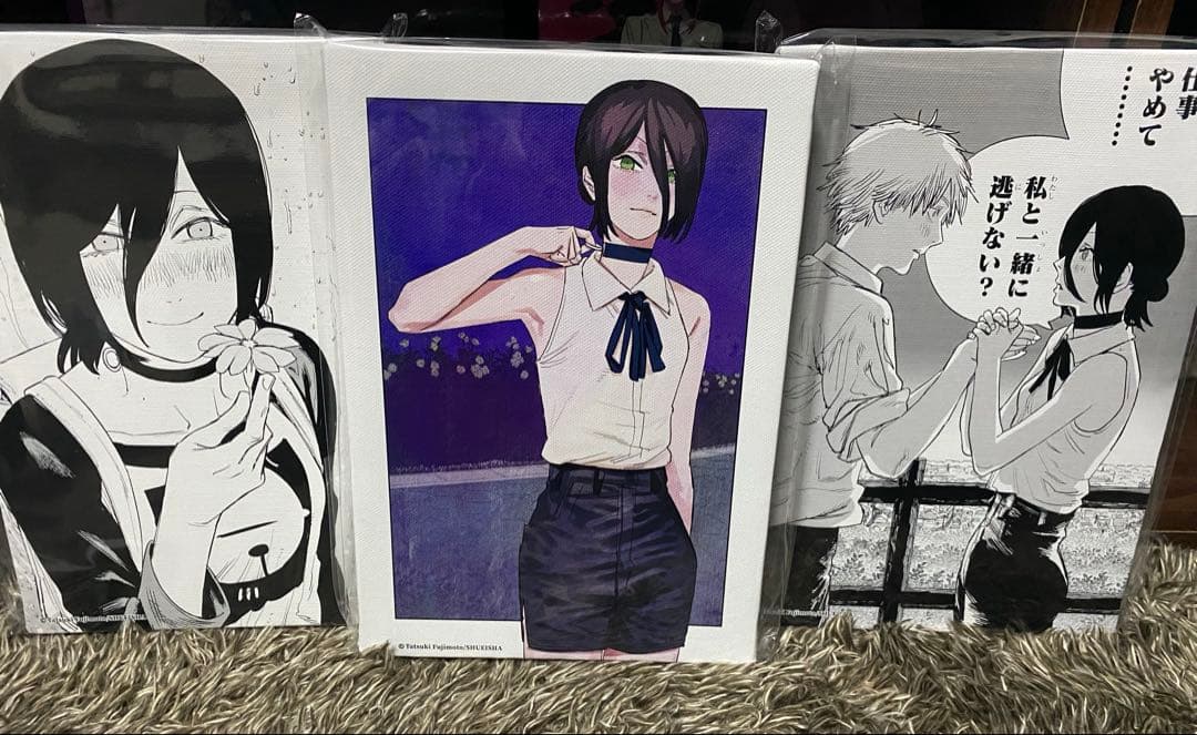 JCS限定 チェンソーマン レゼ篇 アートボード 3種まとめ売り レゼ