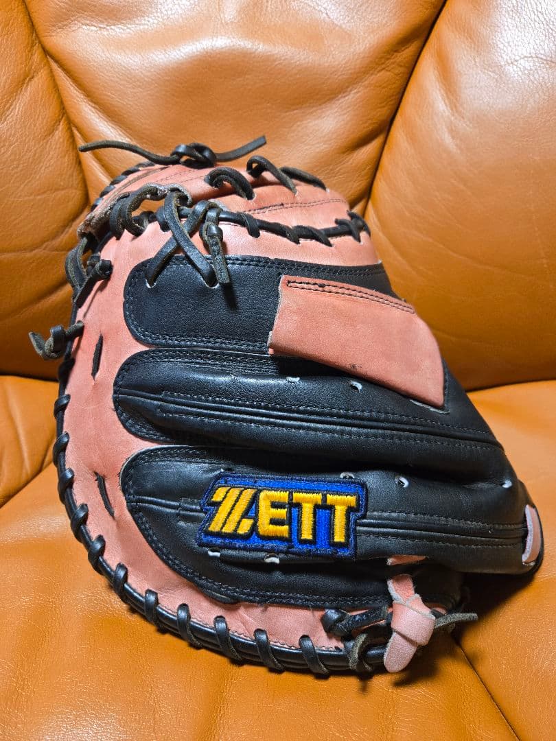 希少！ZETT ゼットグランステイタス 矢野燿大モデル 軟式キャッチャー