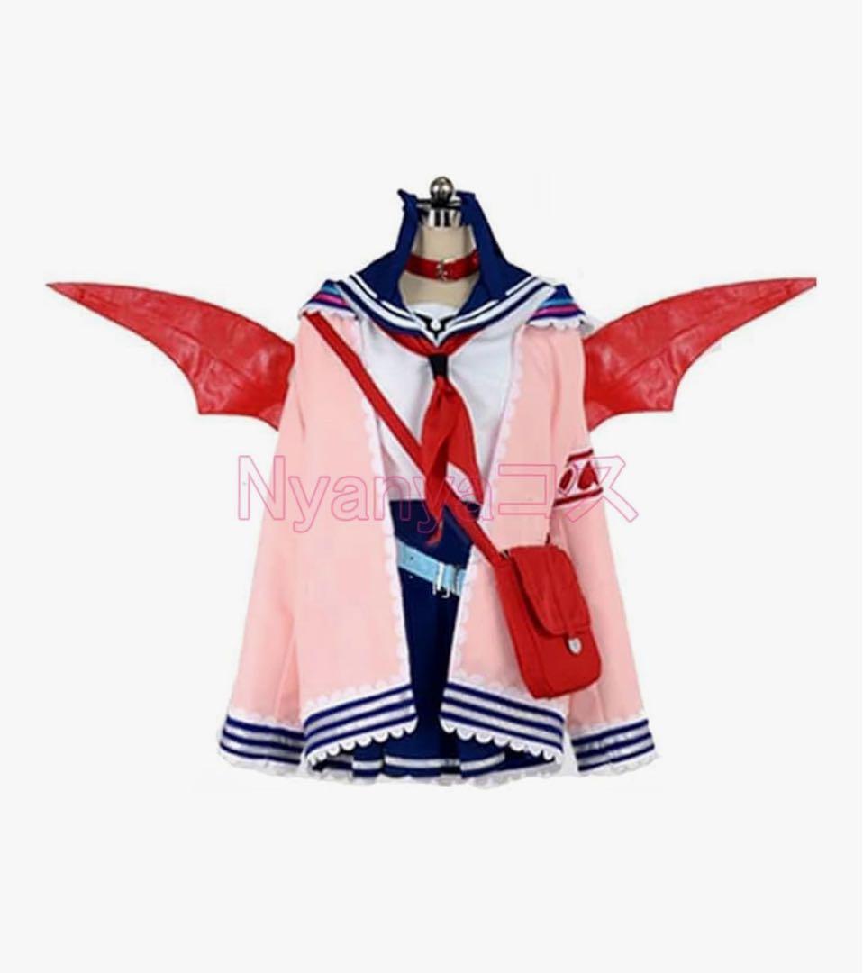 魔界ノりりむ セーラー服 コスプレ 衣装セット 7b28b4980a5c4e6c8e6fcb90ab9a7c