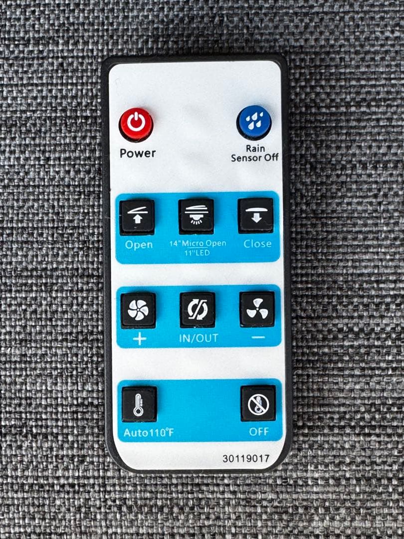 ハイエース 4型以降小窓用 ベンチレーター 換気扇 イチローくん2号