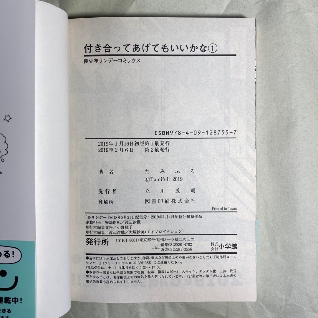 付き合ってあげてもいいかな （1〜9巻セット） たみふる