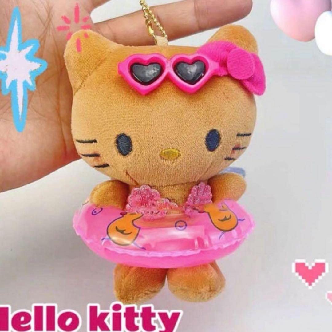 ガングロキティ 日焼けキティ キーホルダー - メルカリ