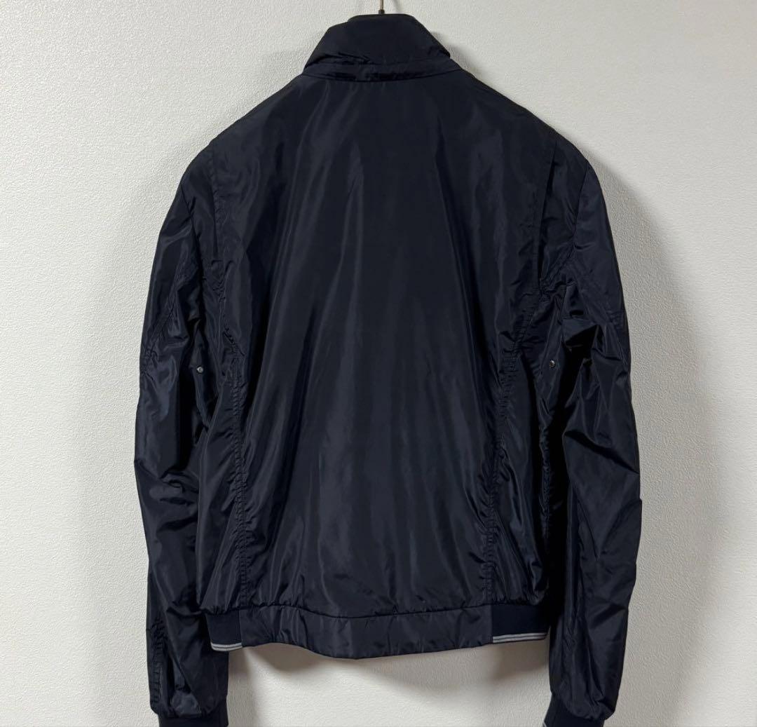 怪獣様専用✨美品✨MooRER ナイロンブルゾン ネイビー 46 スタンド