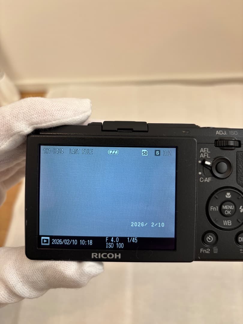 RICOH GR II コンパクトデジタルカメラ 撮影枚数455回 希少モデル Wi
