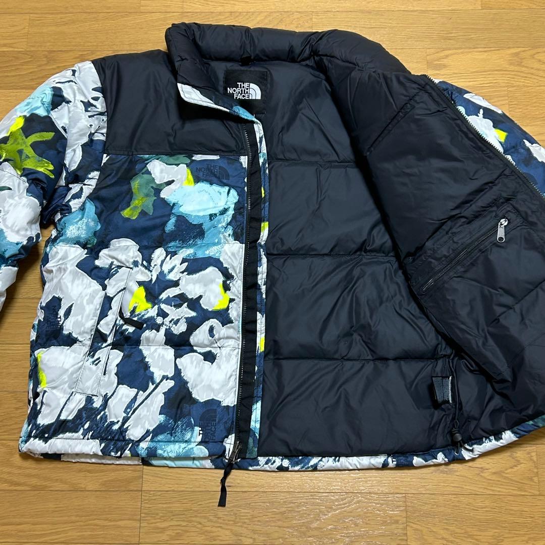 US ノースフェイス 1996レトロ ヌプシ ダウンジャケット花柄XL - メルカリ
