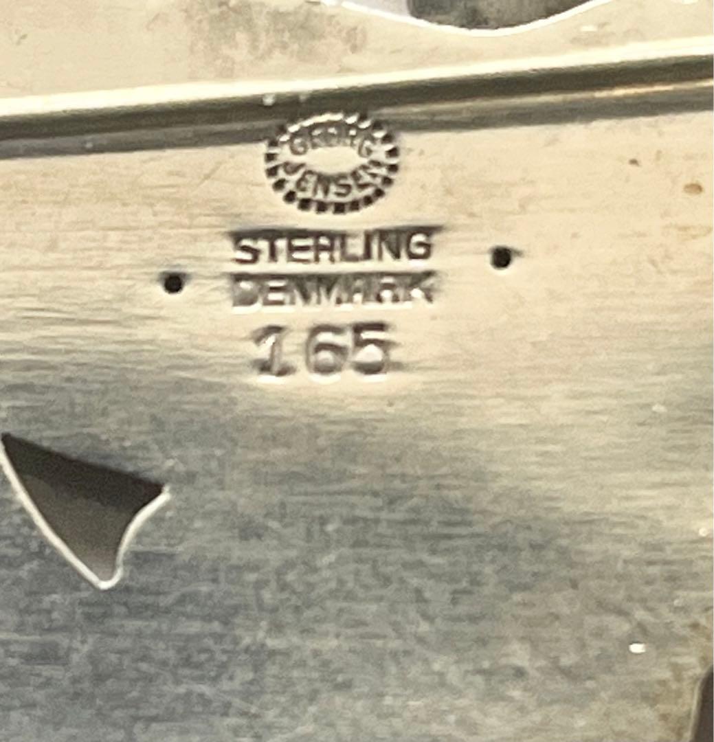 ジョージジェンセン 165 ブローチ 鳩 鳥 シルバーボール - メルカリ