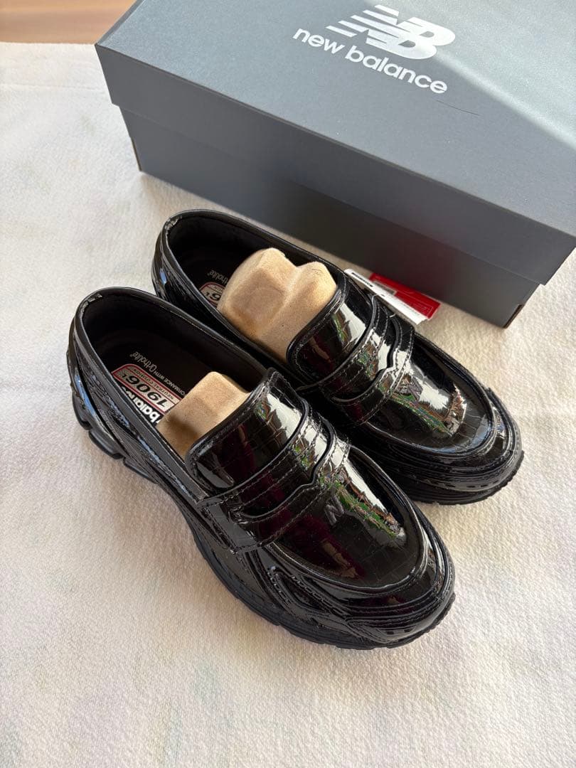 New Balance 1906 NB クロコ ブラックローファー The New Balance 1906L Loafer “Black Croc” in LOADED High St & on