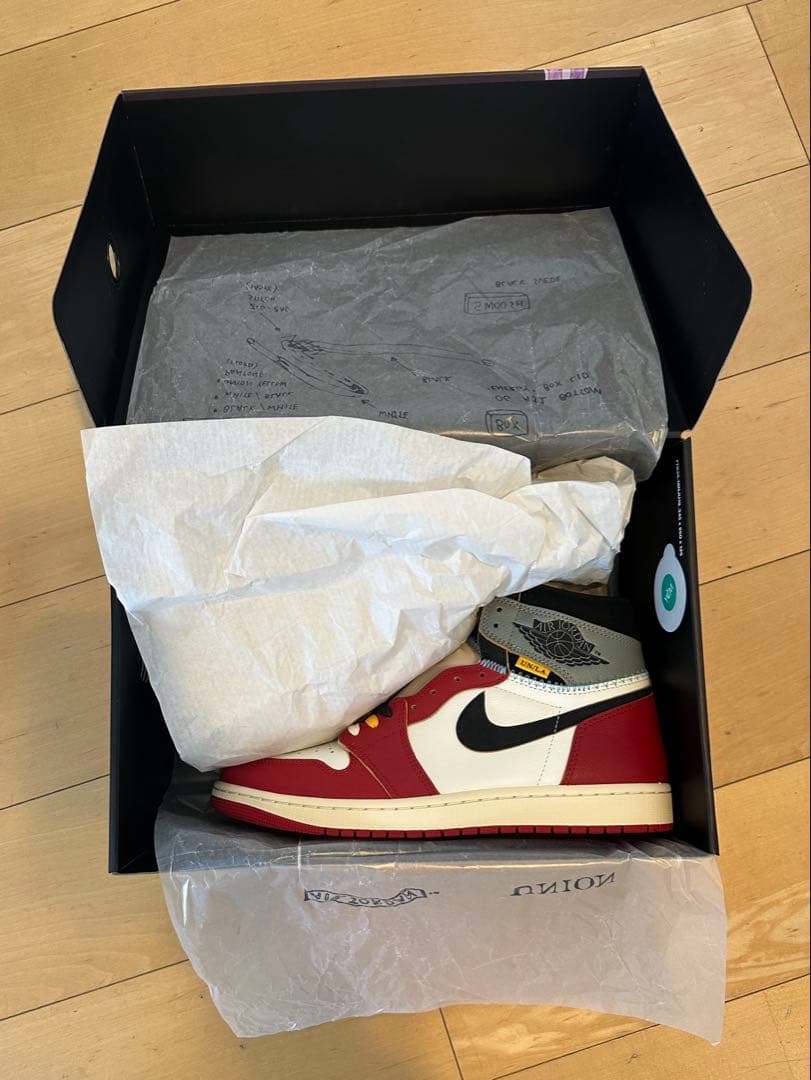 シューズ(男性用) UNION Nike Air Jordan 1 Retro High OG 29 NIKE AIR JORDAN 1 RETRO HIGH OG NRG x UNION STORM BLUE BV1300-146