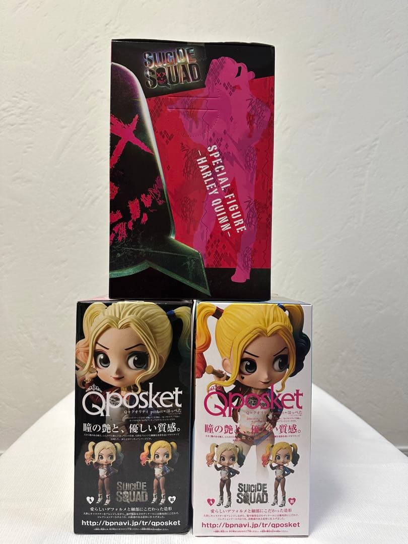 Qposketスーサイド・スクワッド ハーレイ・クイン フィギュア 3体
