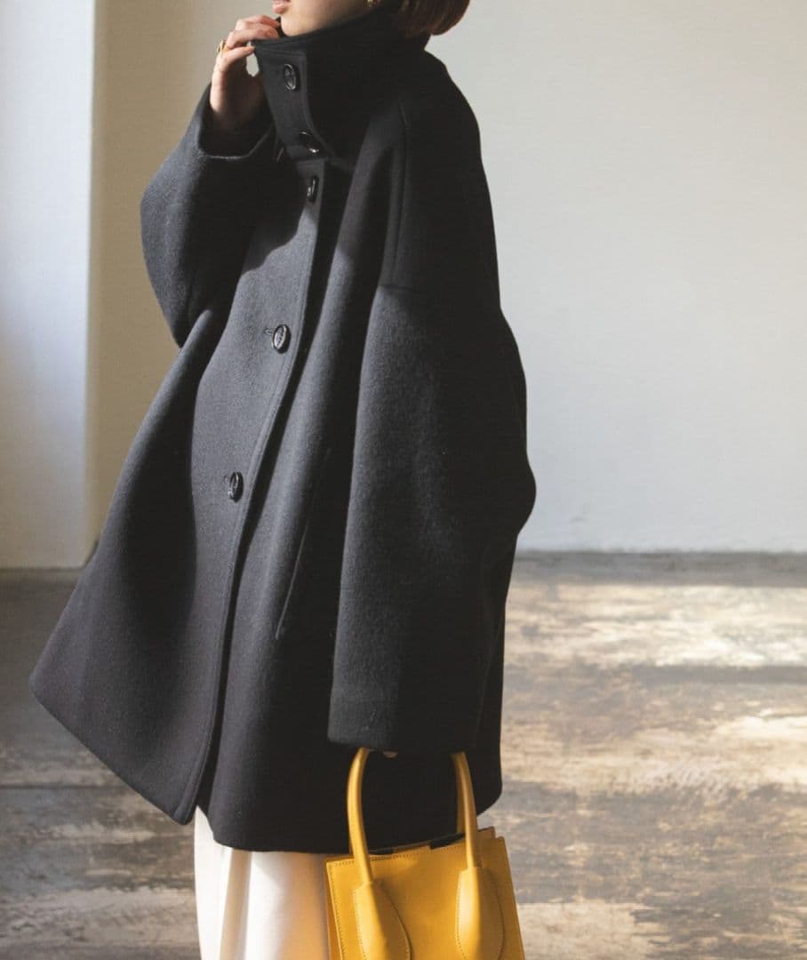 NOBLE ノーブル スタンドカラー オーバーコート Noble（ノーブル）の「《追加》スタンドカラーオーバーコート（その他