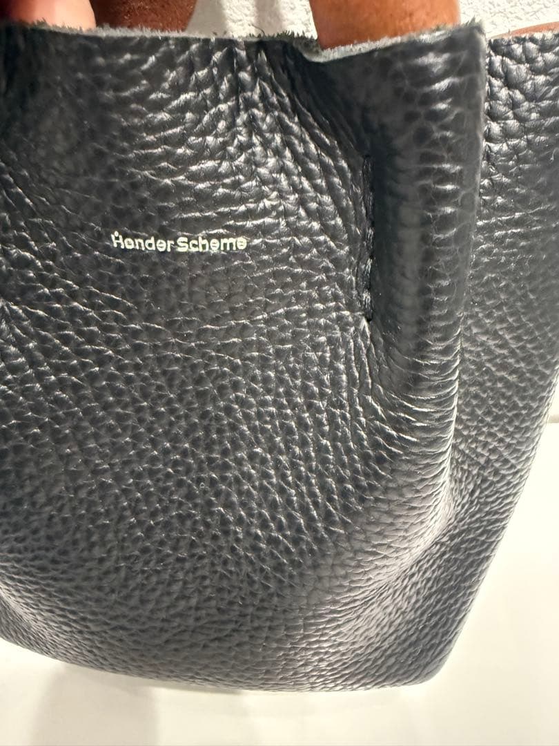 美品HenderSchemepianobagsmallブラックエンダースキーマ - メルカリ