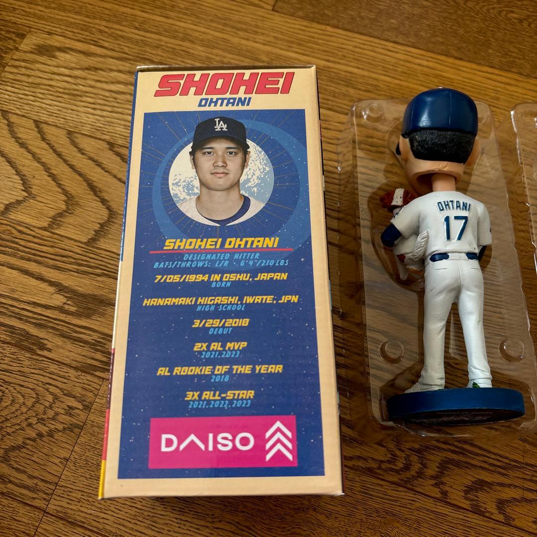 値下げ】大谷翔平 フィギュア ドジャース 17 デコピン バブルヘッド