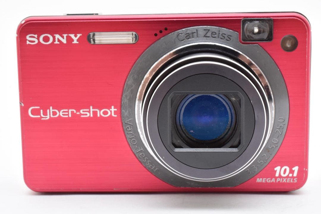 SONY Cyber-shot DSC-W170 10.1メガピクセル 赤