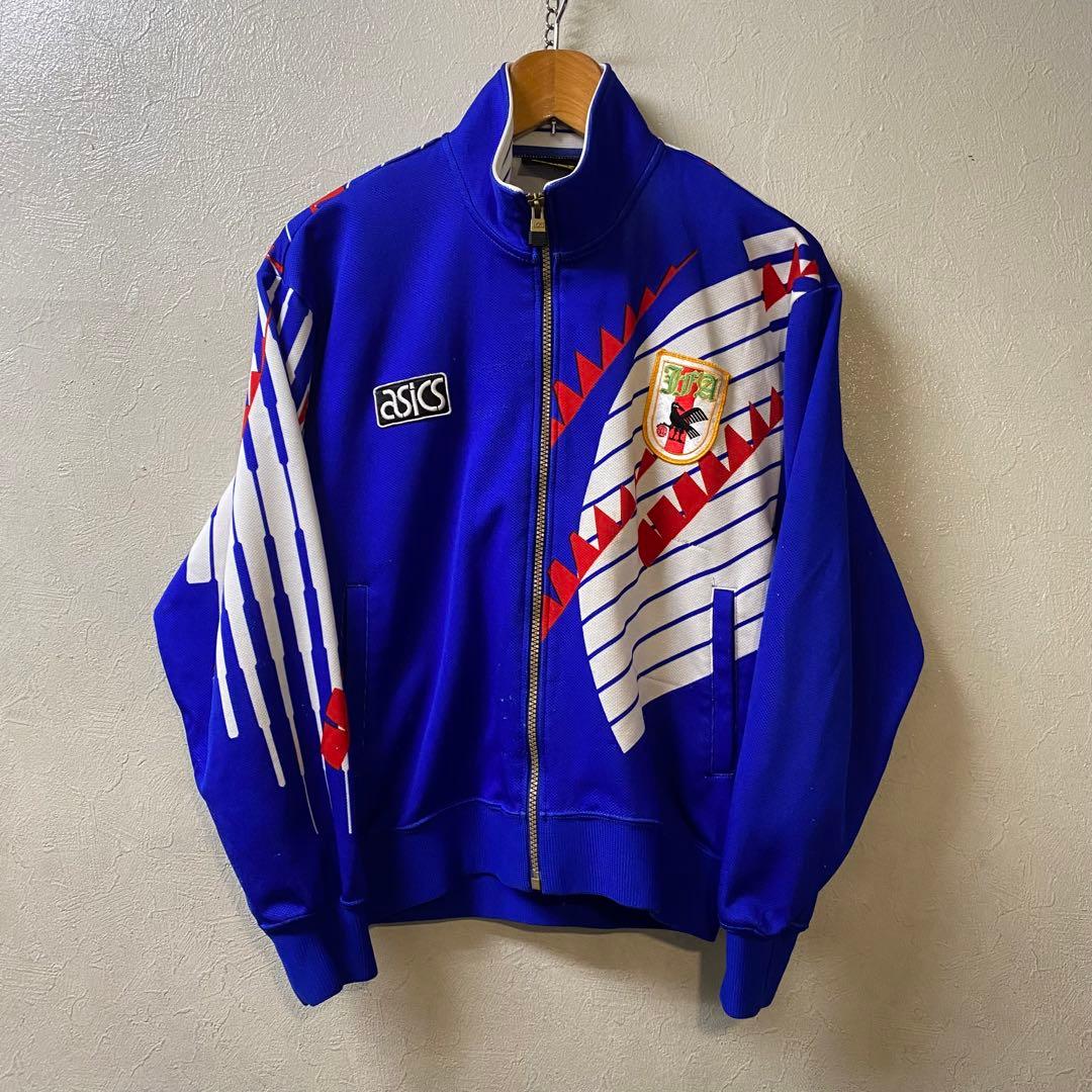 超希少】サッカー日本代表ジャージ ドーハ 93 94 三浦和良 asics