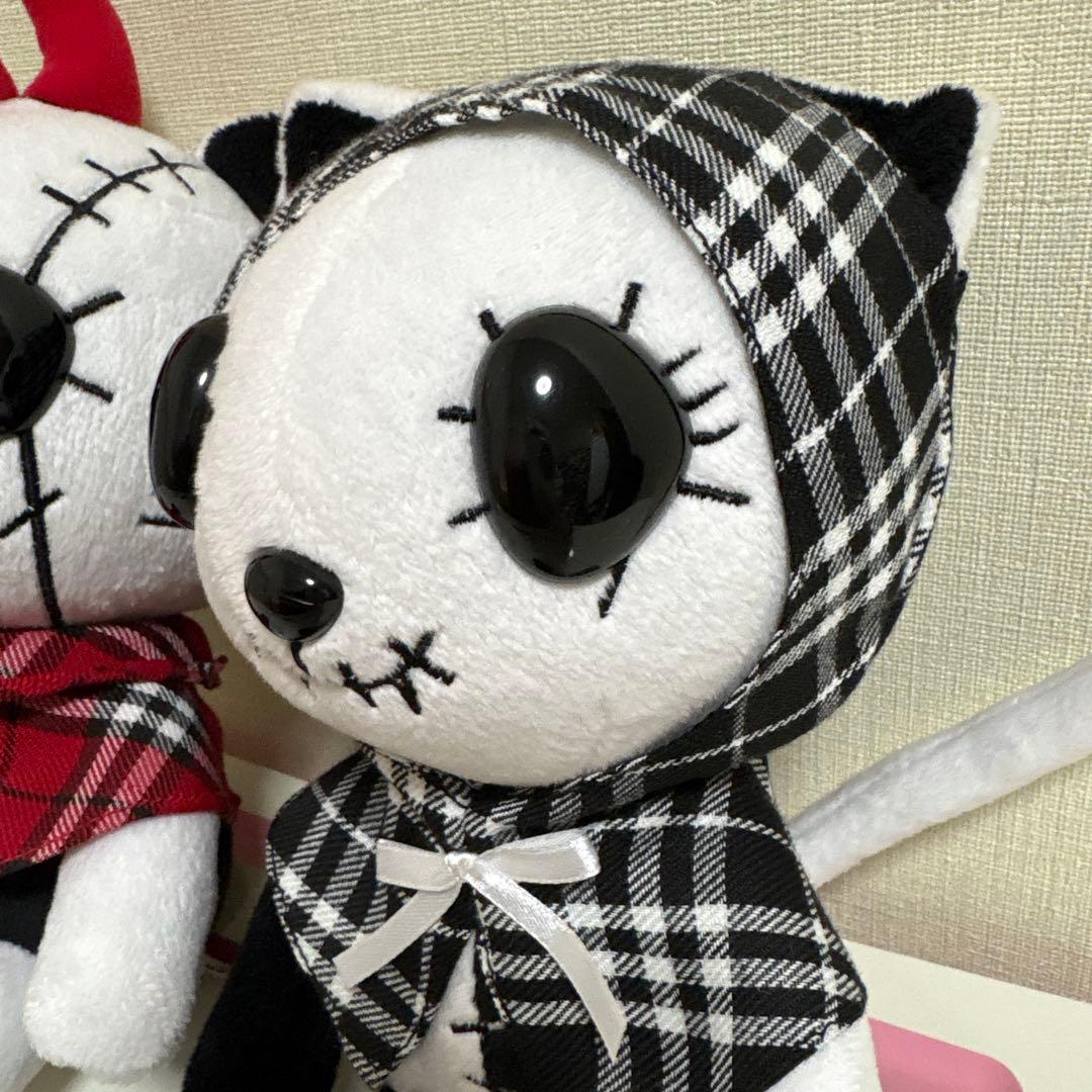 HANGRY &ANGRY ぬいぐるみ① ハングリーアングリー チェックマントの