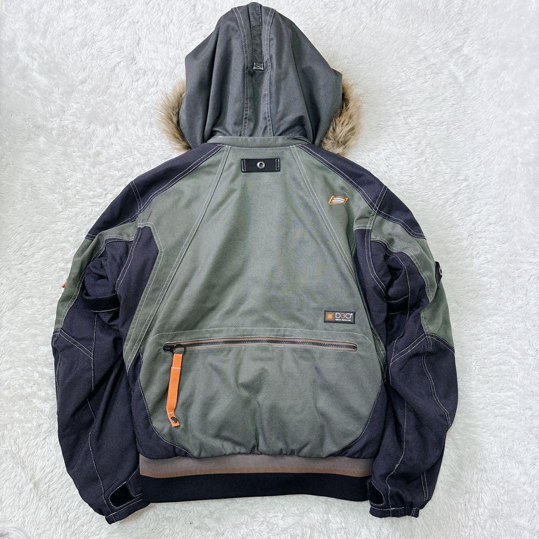 未使用級 HYOD ウィンタージャケット ファー フード取外可 ライナー