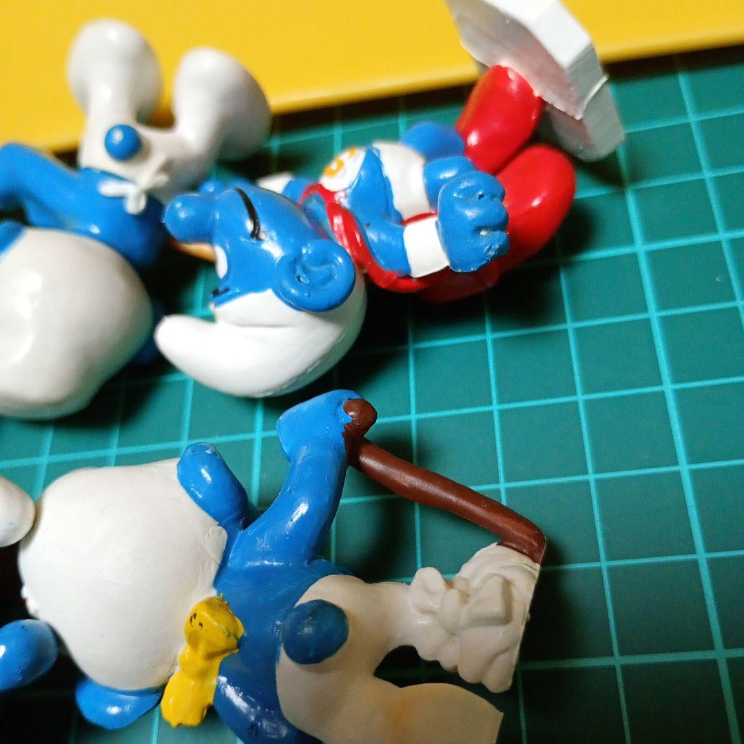 スマーフ フィギュア6点セット ビンテージ 昭和レトロ シュライヒ