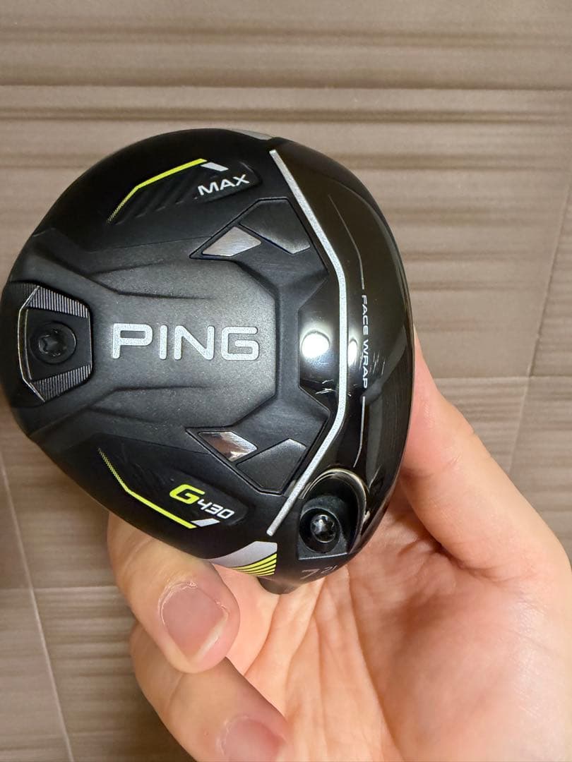 PING G430 MAX フェアウェイウッド ヘッドのみ 7番21度 - メルカリ
