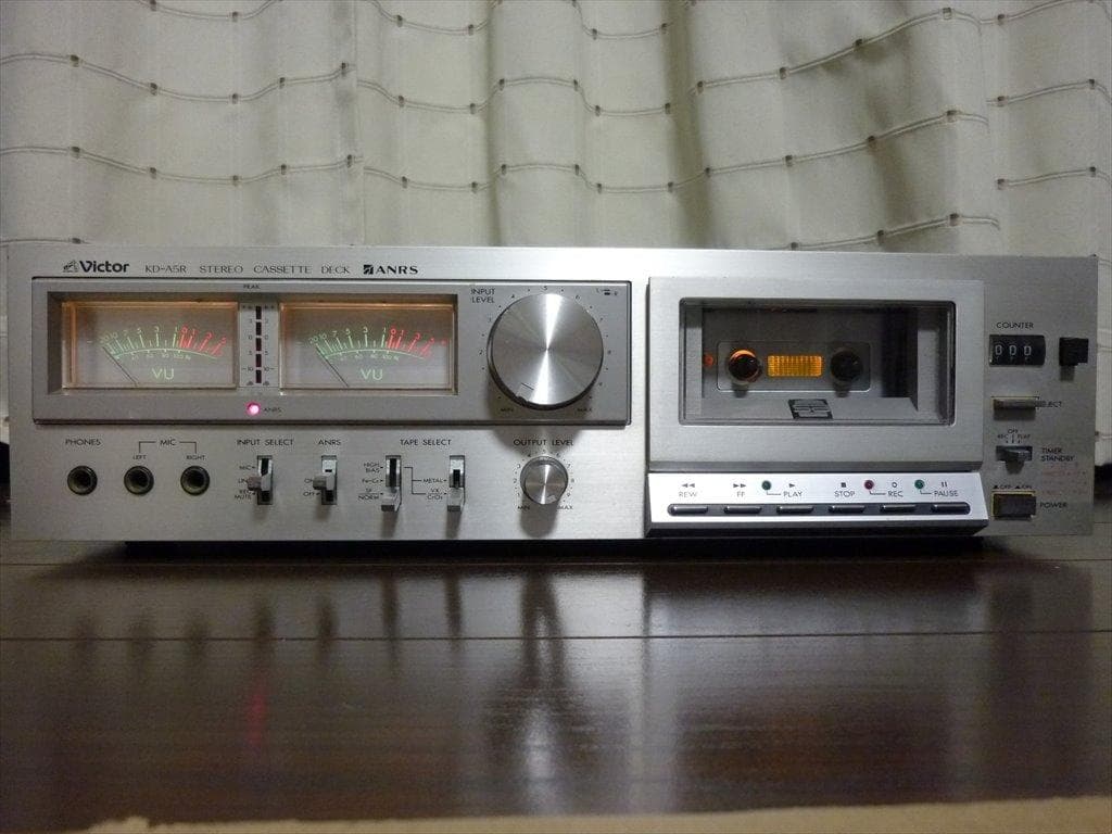 VICTOR ビクター カセットデッキ KD-A5 修理済 全機能動作 美品 VICTOR ビクター カセットデッキ KD-A5 修理済 全機能動作 極美品