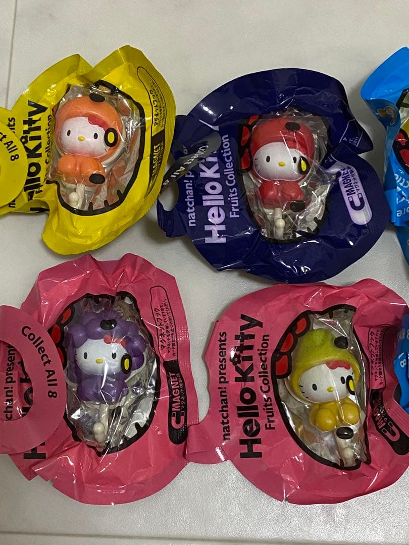 ハローキティ フルーツコレクション マグネット 8種類 コンプリート