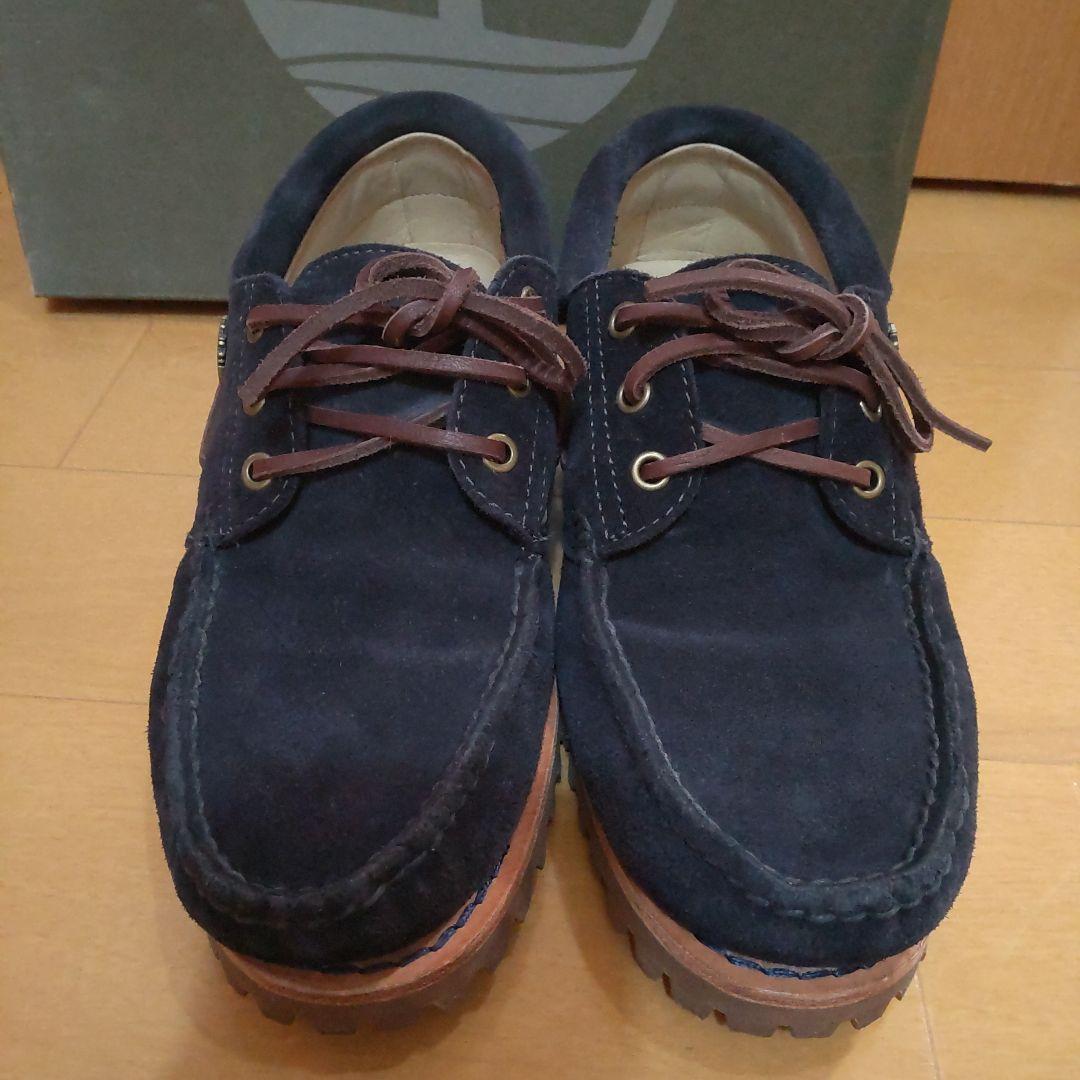 ケア済】Timberland 3eye クラシック スウェード ダークブルー - メルカリ