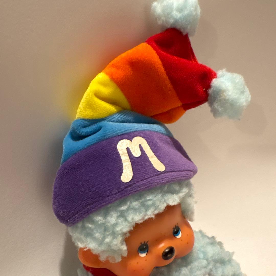 モンチッチ レインボーブルー 2000年 - ぬいぐるみ・マスコット通販