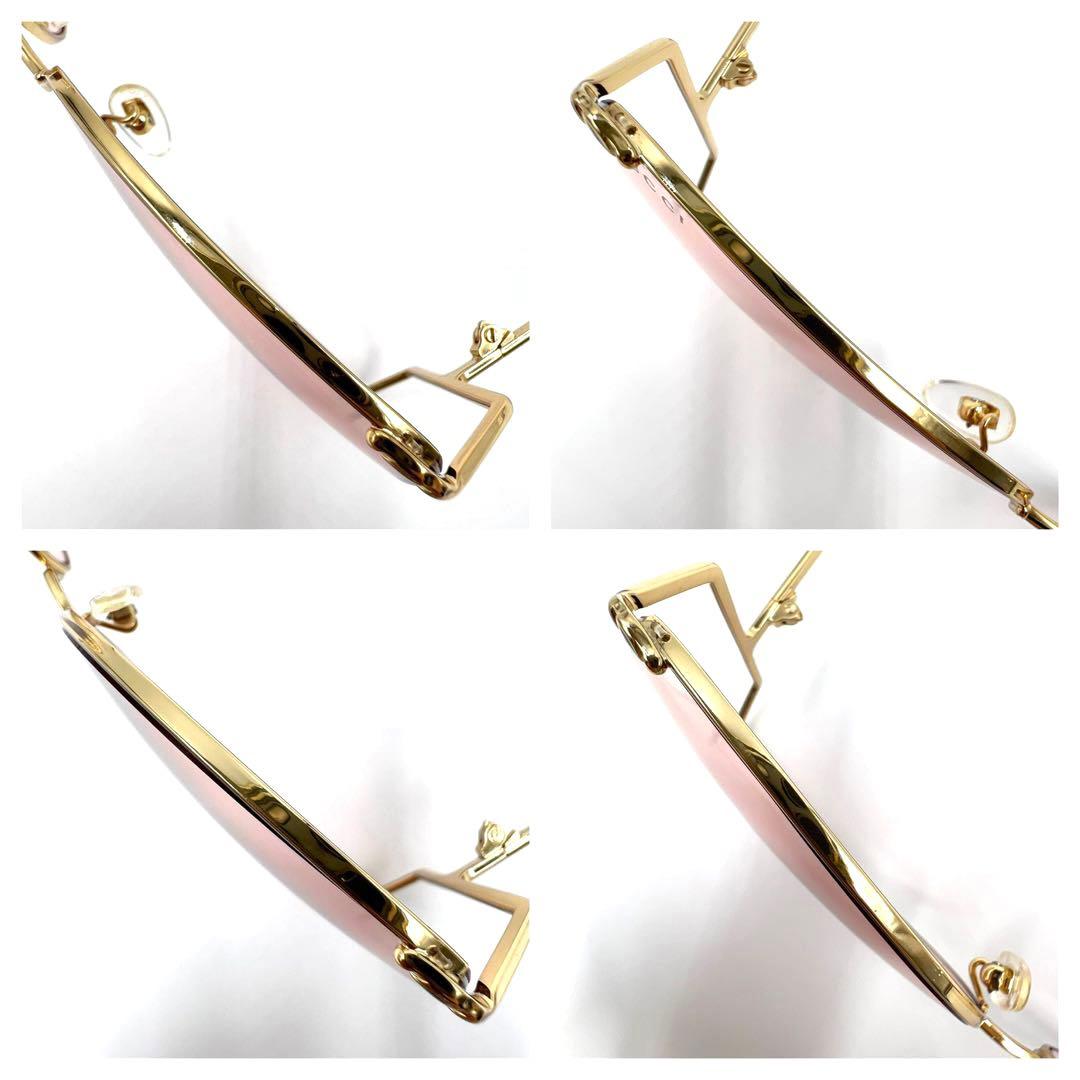 GUCCI グッチ サングラス 度なし GG0252S バタフライ ケース付き