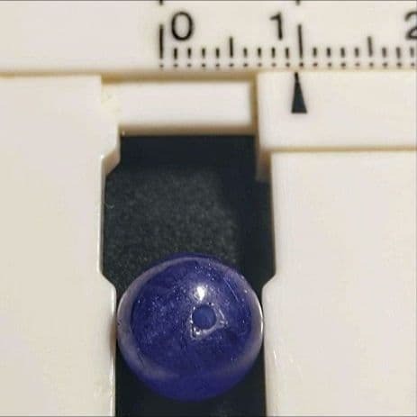 ロイヤルオークション】ジュエリークラスタンザナイト9.2ミリビーズK