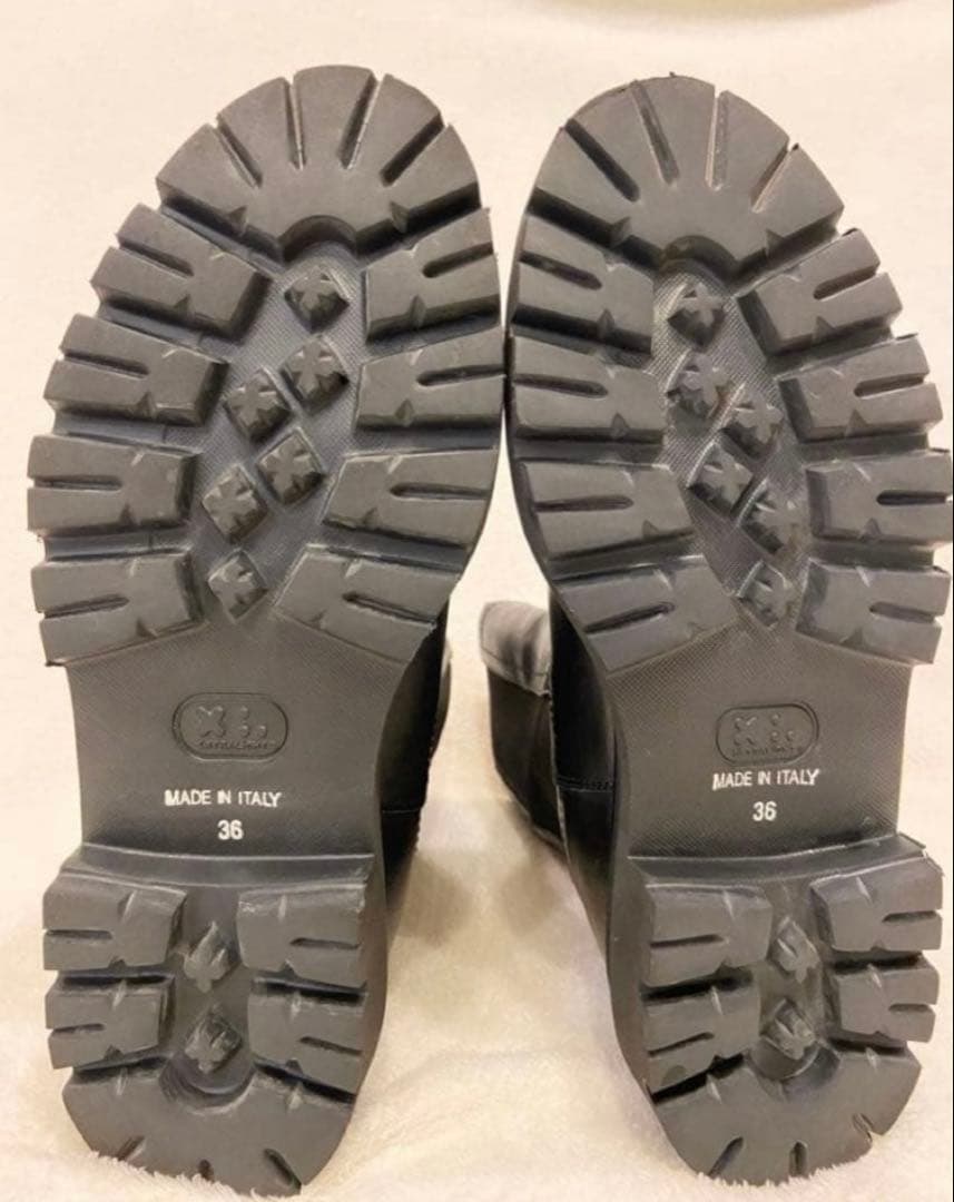 定価39,600円PASCUCCI 別注チェルシーブーツ36ブラックベイクルーズ