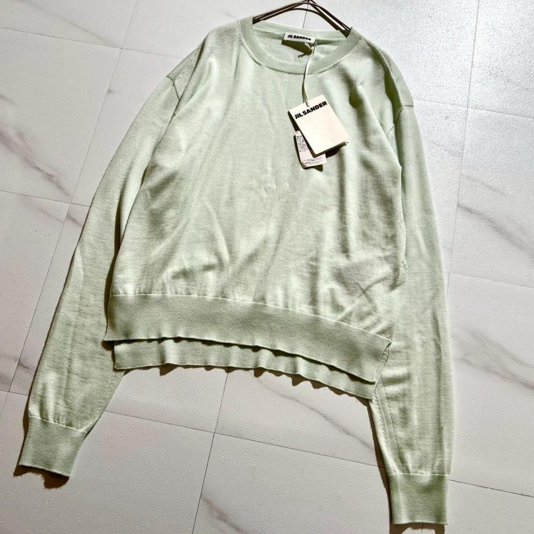 新品 24年 ジルサンダー 定価18.7万円 ニット セーター カシミヤ