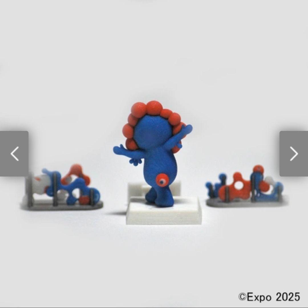 関西万博 ミャクミャク フィギュア 1/150「WAKU-WAKU」西ゲート - メルカリ