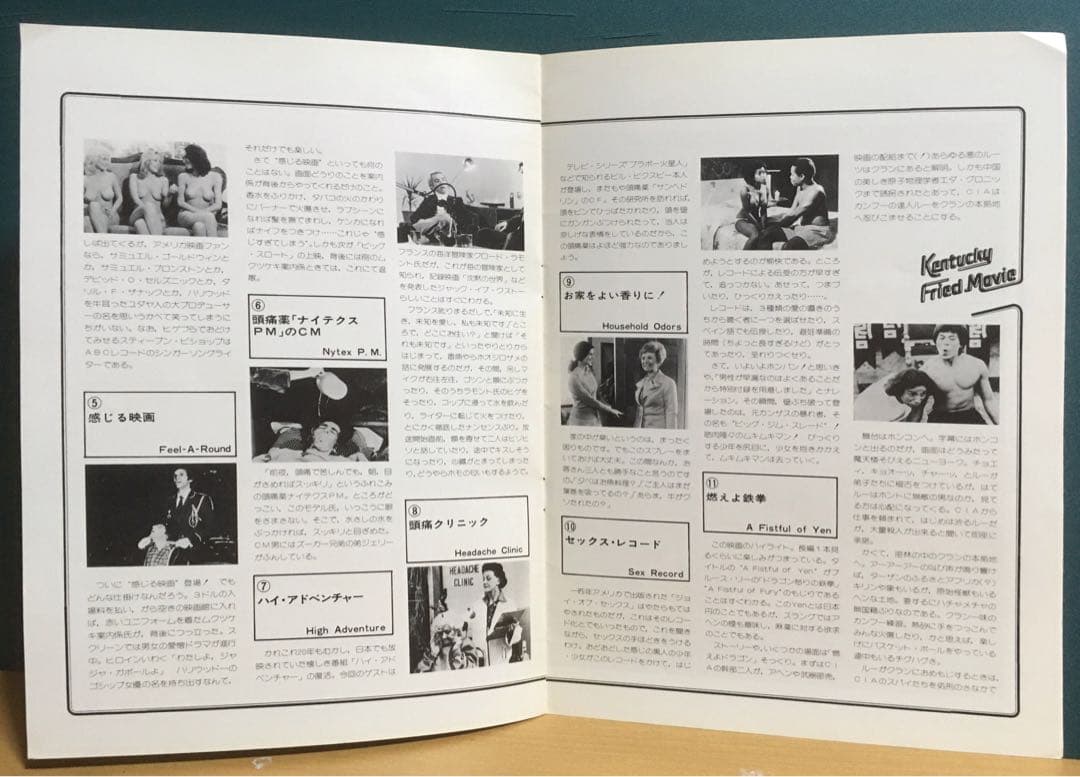 ケンタッキー・フライド・ムービー』('77米)DVD＋フライヤー＋