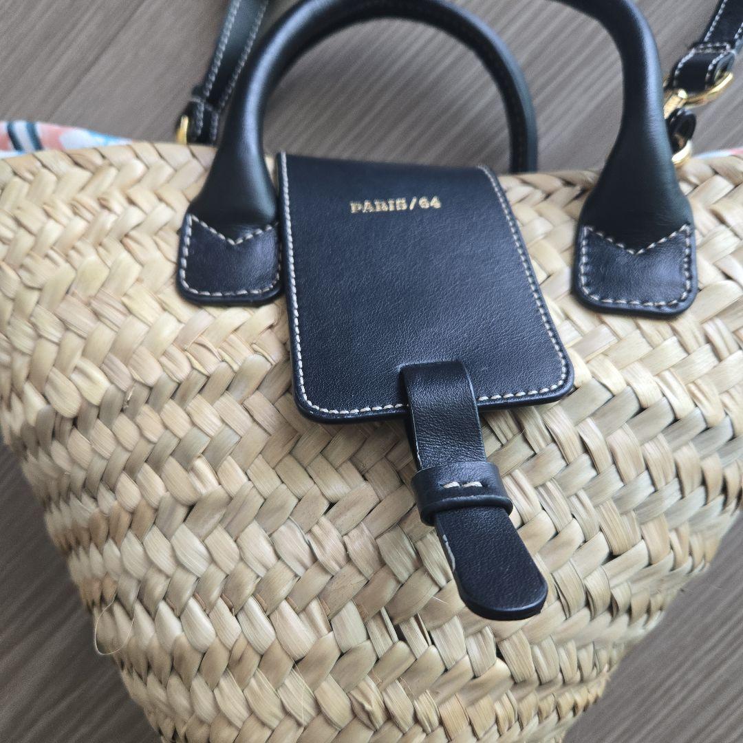 送料込み】sale 即日発送 美品 大人気 PARIS/64 カゴバック - メルカリ