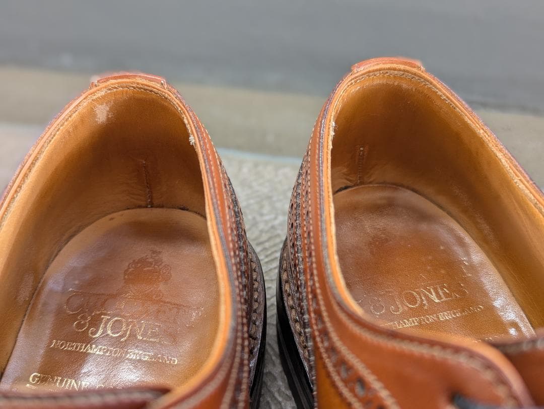 は*や様 クロケット＆ジョーンズ CHEVIOT ウイスキー コードバン 8E