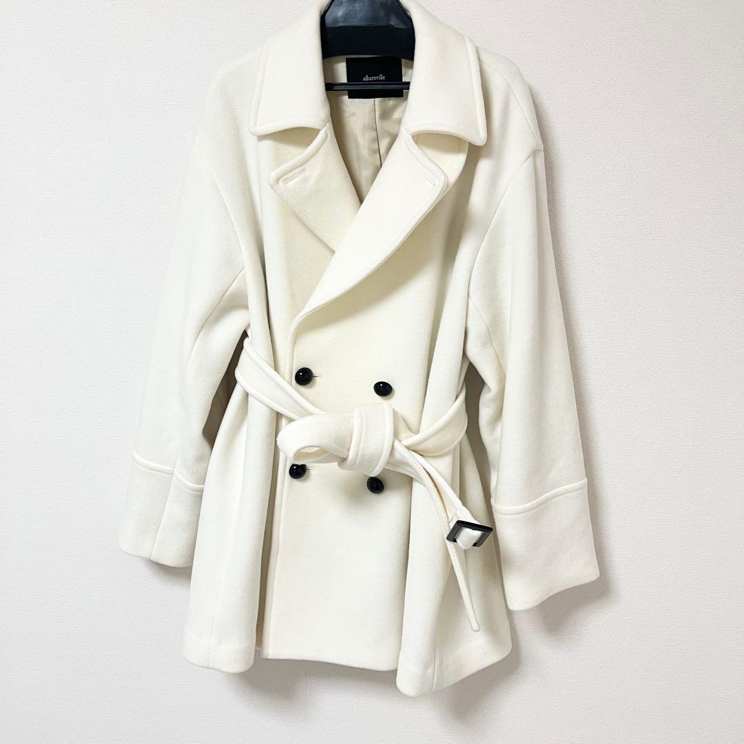 2025AW】美品 allureville パイルメルトンデザインPコート - メルカリ